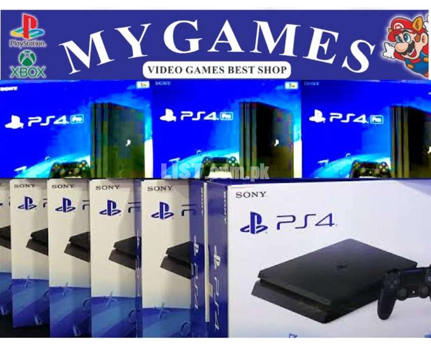 New Ps4 stock at MY GAMES