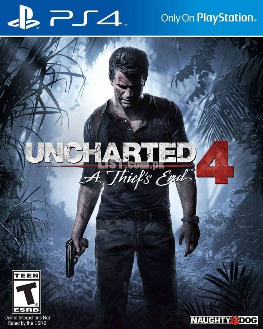 Uncharted 4 PS4 (Playstation 4) Game