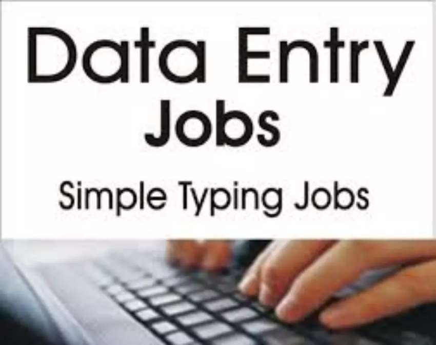 Typing job for students at home daily bases earning. 1658