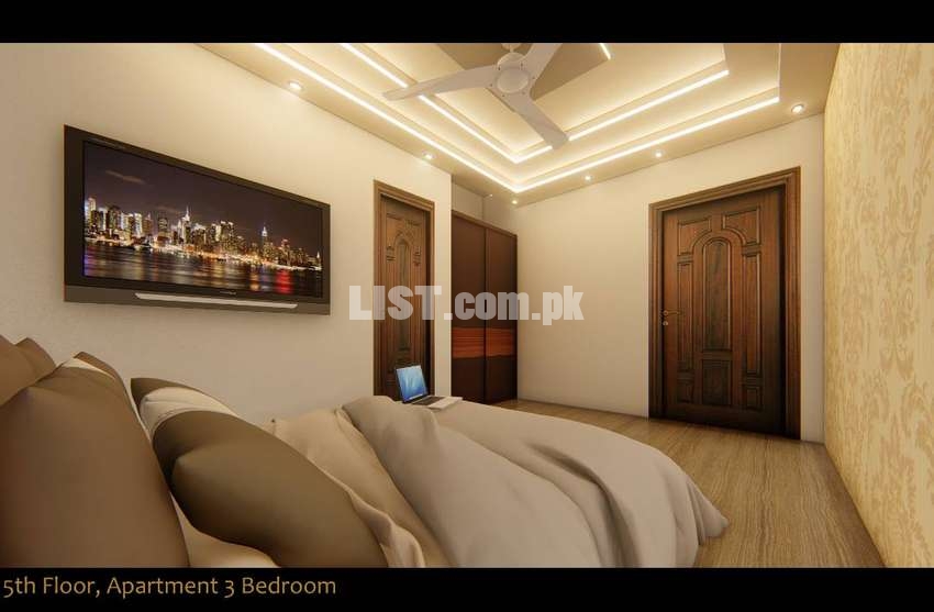 1 Bed Furnish Luxury Apartment For Sale On Installment In Bahria Town