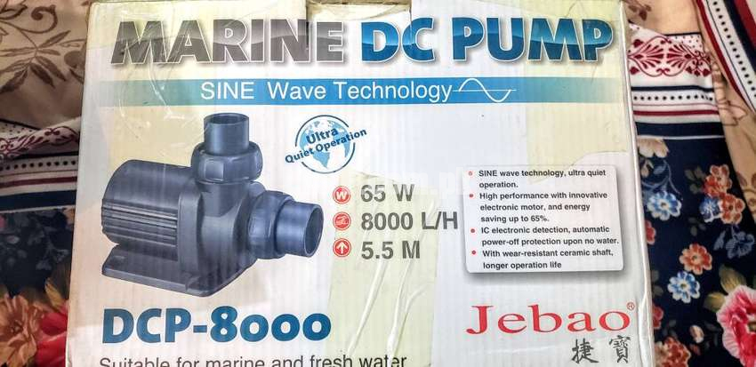 New JEBAO DCP-8000 Pure Sinewave Pump with controller
