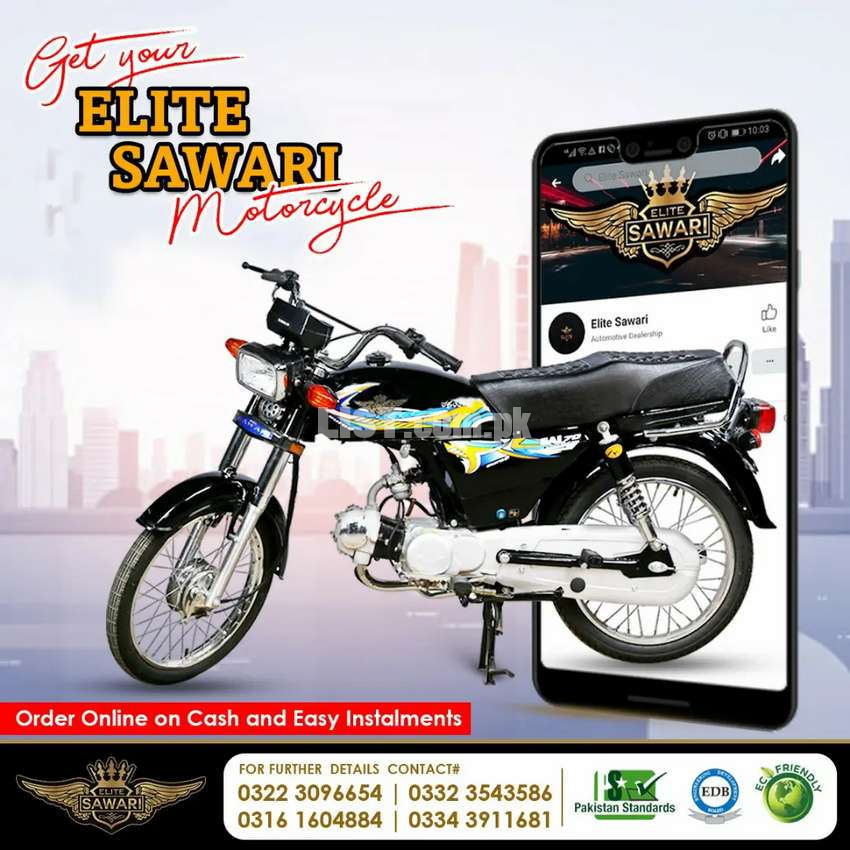 SAWARI BRAND 70CC MOTORCYCLES