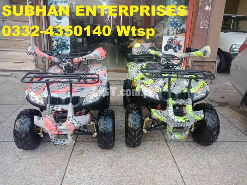 Durable & Powerful Engine 125cc ATV QUAD 4 Wheels Bike Deliver In All
