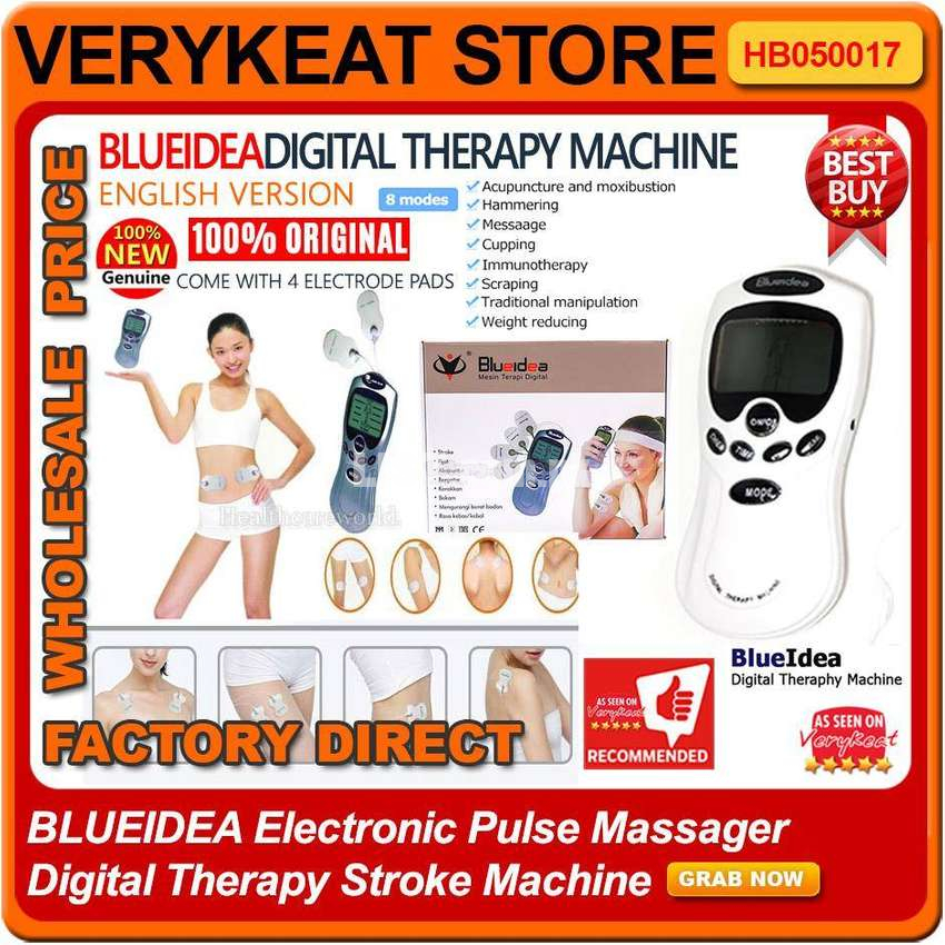 Blueidea Digital Therapy Full Body Massager With 4 Pads