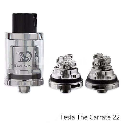 Vape Tesla Carrate 22 RTA Atomizer - 2ml, SS