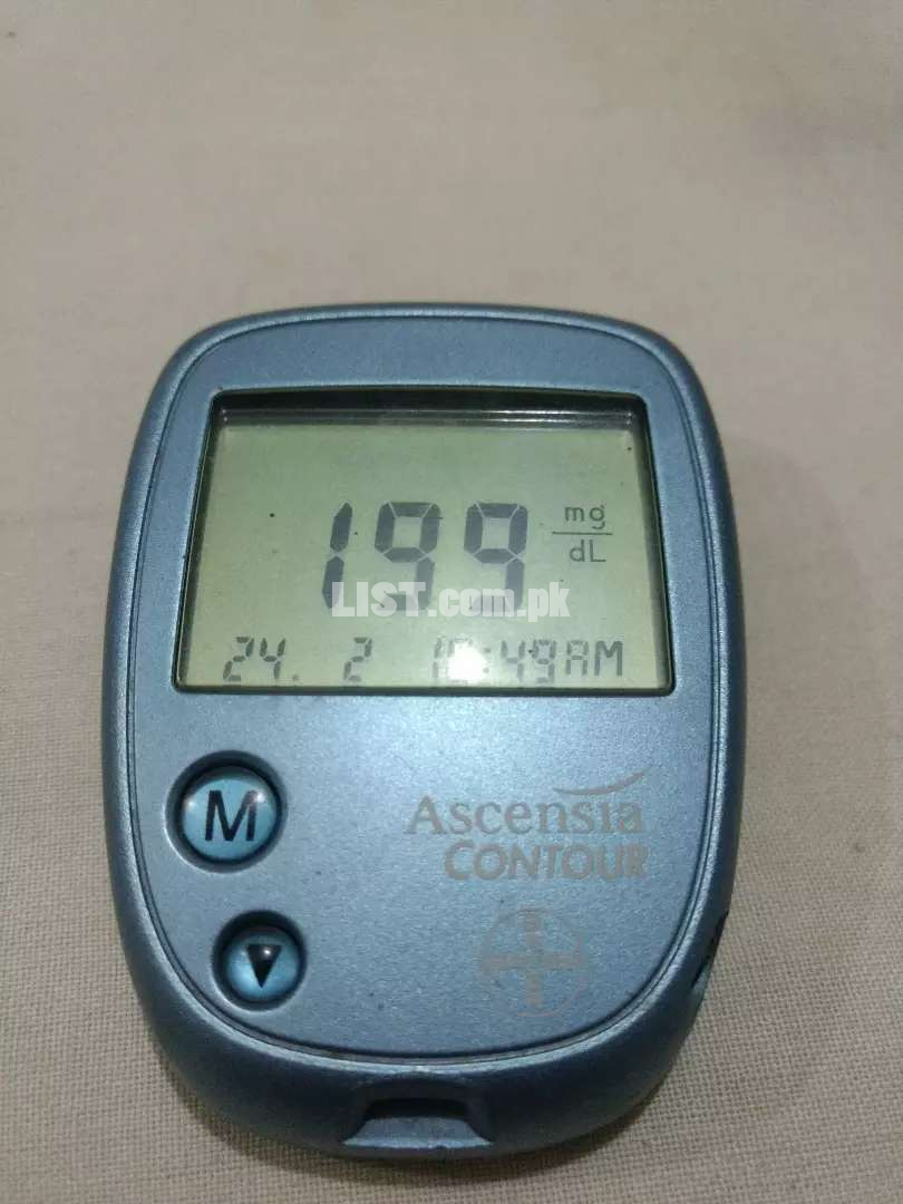 Bayer Ascensia Contour Blood Glucose Meter
