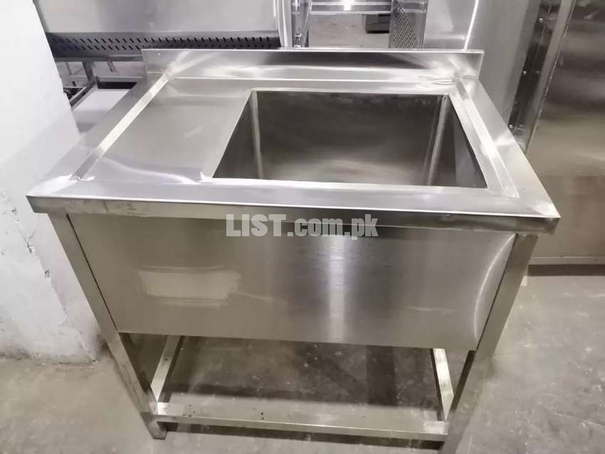 Washing sink single and double stainless steel pizza oven dough mixer