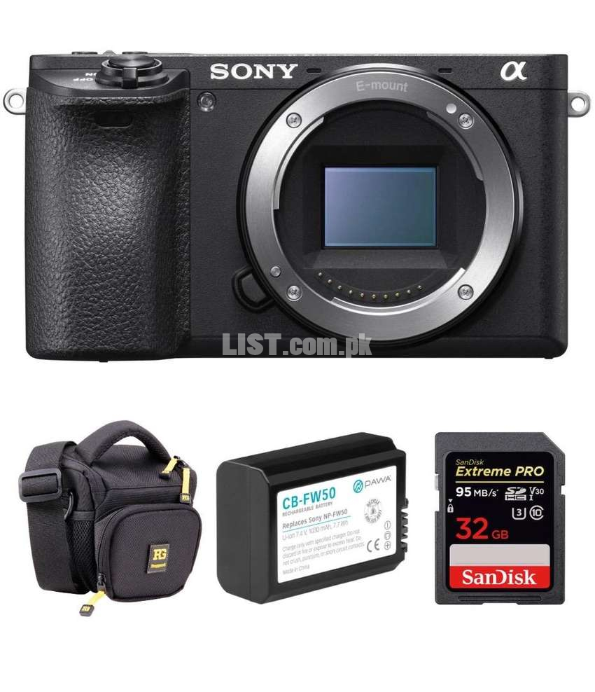 Sony a6500 Body with Accessories Kit