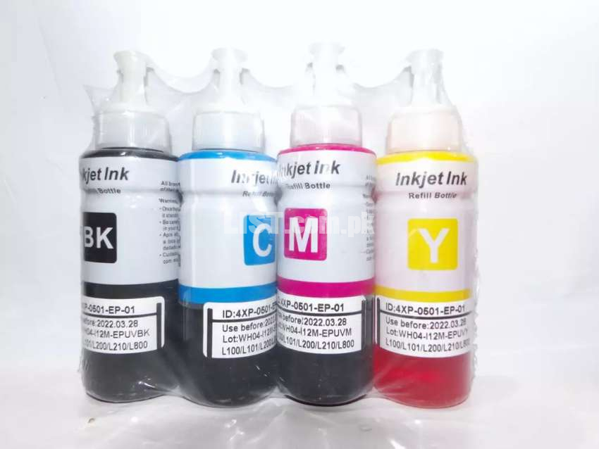 Epson HP Printer ink refill bottles  4 and 6 Color Best-selling