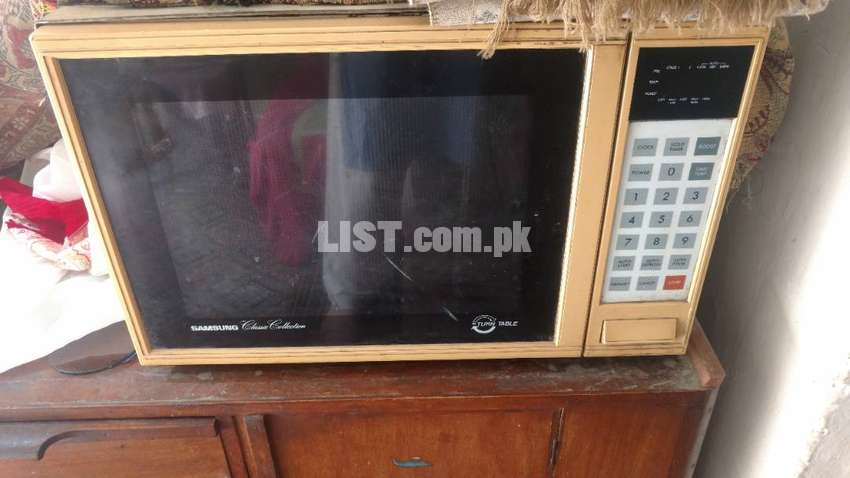 Samsung large size microwave oven