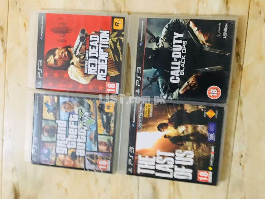 ps3 blueray games cds also gtav available in cheap rates