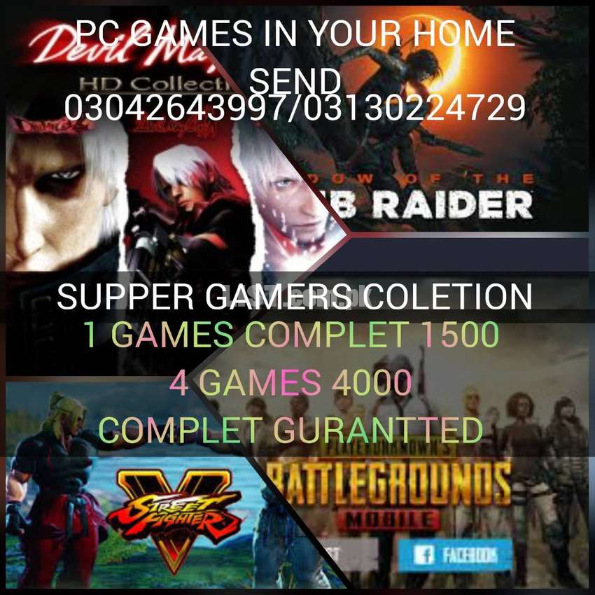 PC laptop  GAMES COMPLET GURANTTED availability