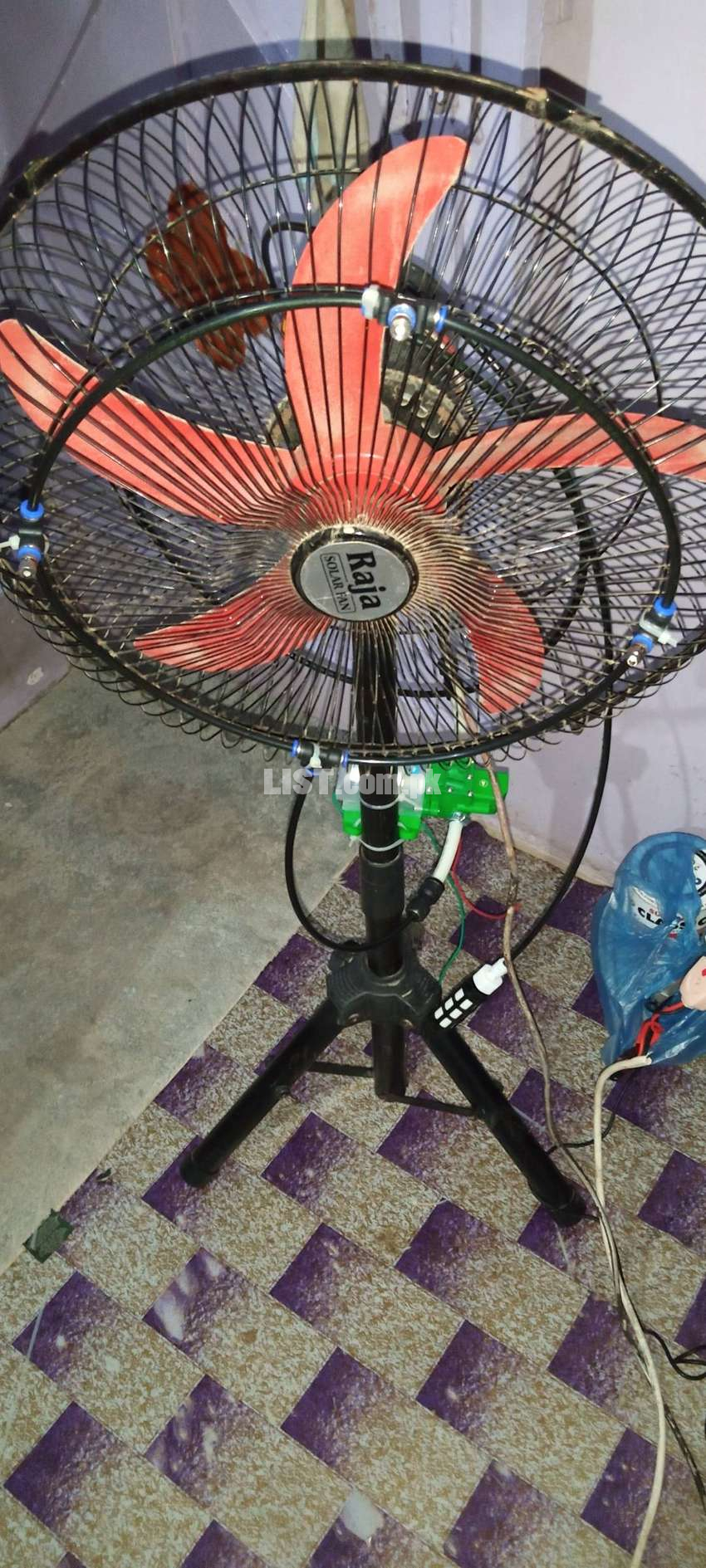12v DC cooling mist system + fan