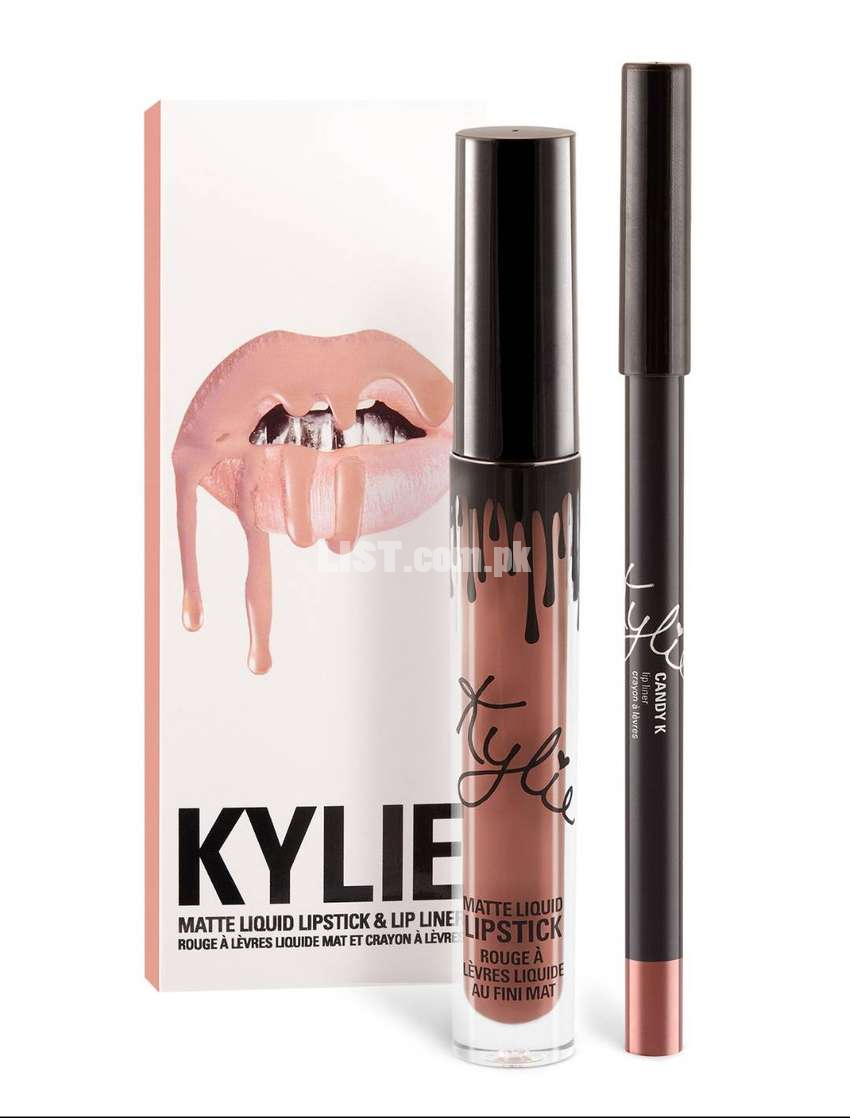 Kylie Matte Liquid Lipstick & Lip Liner Candy K