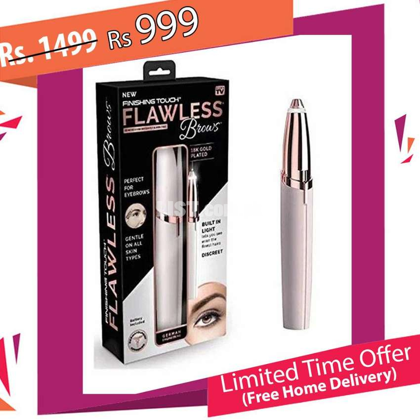 Finishing Touch Flawless Brows Eyebrow Hair Remover, Blush