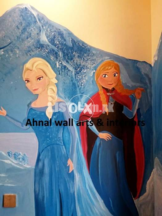 Frozen theme Wall murals
