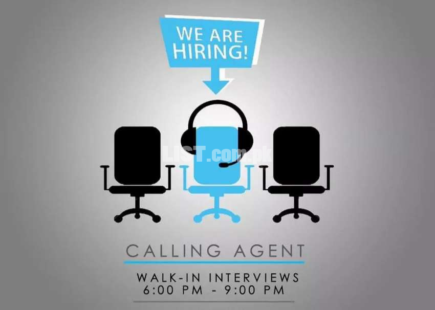 Jobs for females Calling Agent Required for evening shift