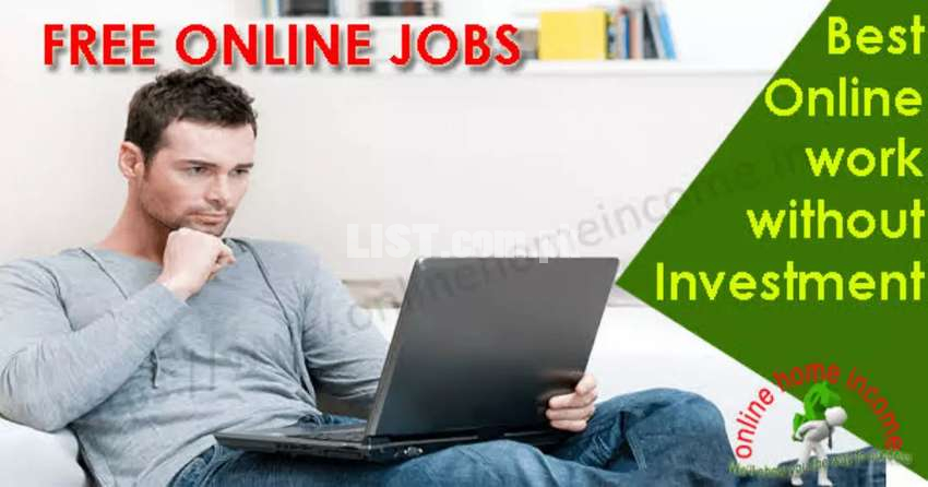 Online job available for fresh students