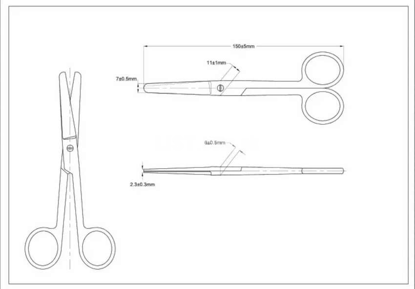 Autocad Designer/Surgical Instruments Drawings