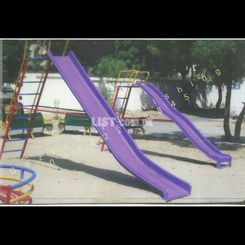 slides and swing for children