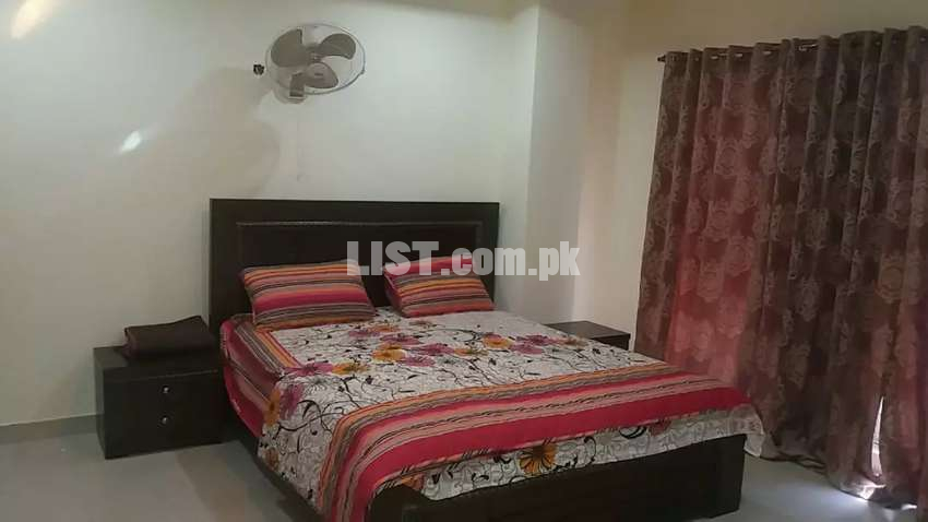 Fully furnished apurtment daily bass available full square jga in bah