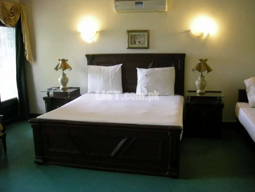 Rooms available for single person and family on daily and monthly