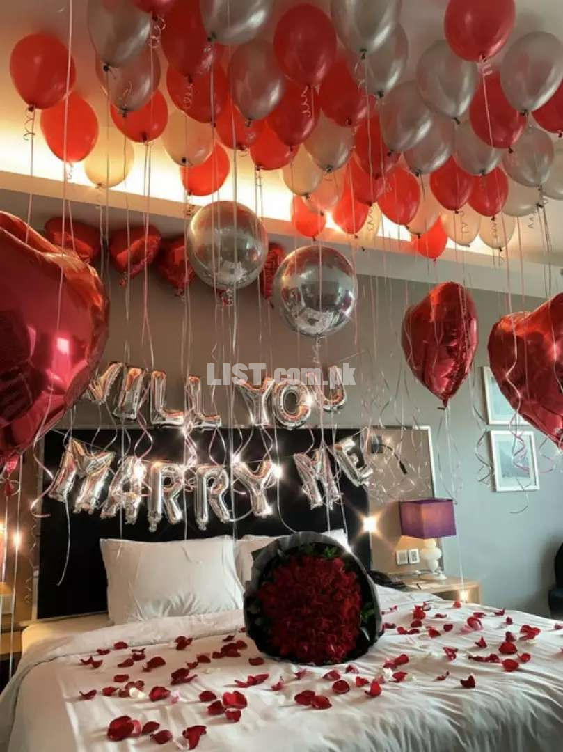 Room decor birthday special packages