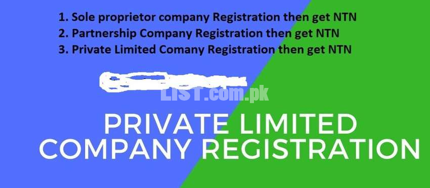 Company Registration , SECP , NTN , PEC , FBR , IPO , Brand logo