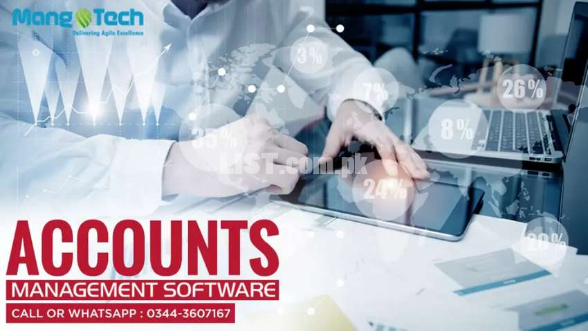 Accounts Software for all type of Business in Pakistan - Web based