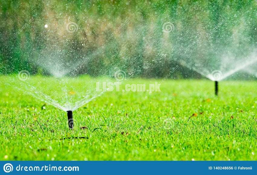 Sprinkler System ( Automatic Irrigation System ).