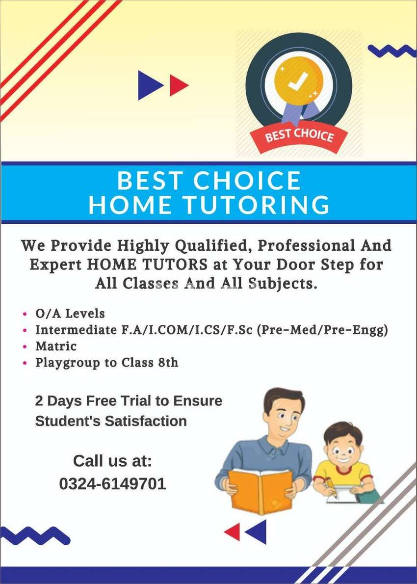 Online Classes by BEST CHOICE HOME TUTORING