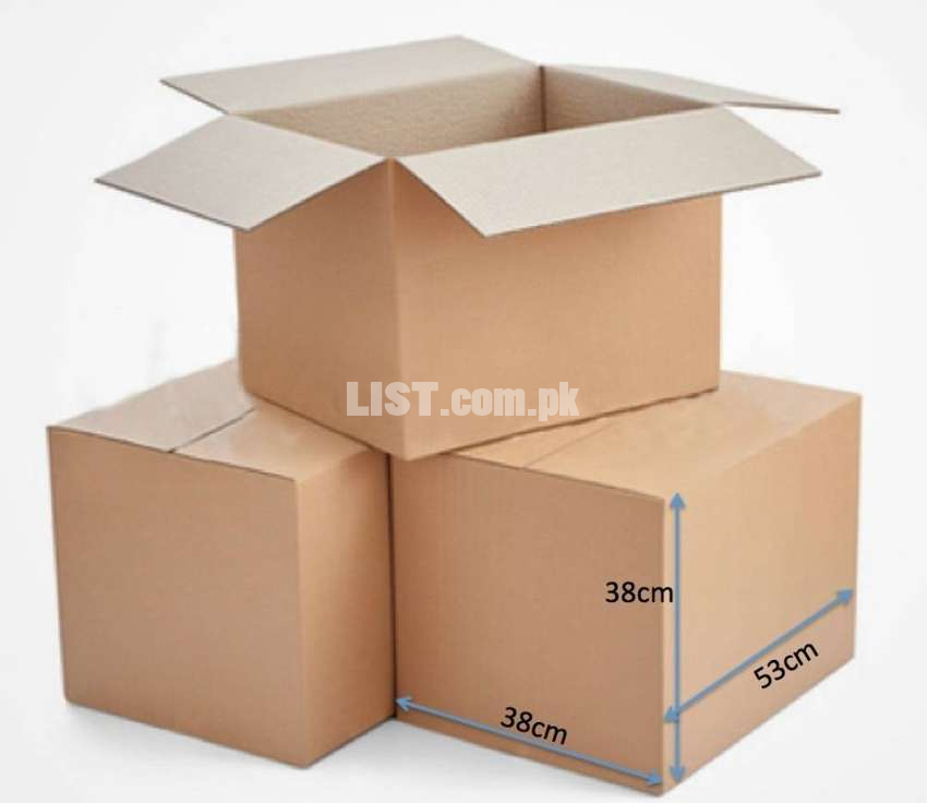 Corrugated fiber carton(box), paper and sheet for packing