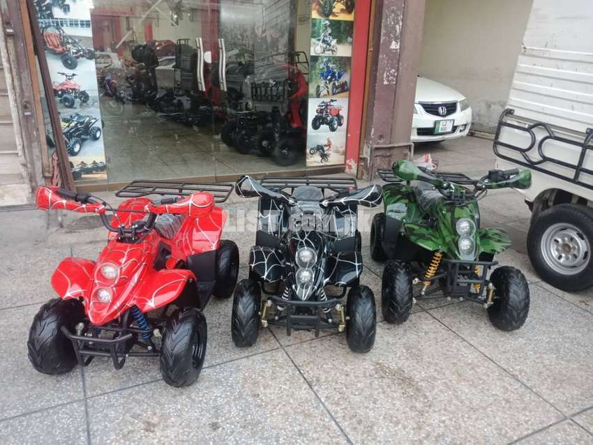 Durable & Powerful Engine  Atv Quad 4 Wheels Bike Deliver In All Pak