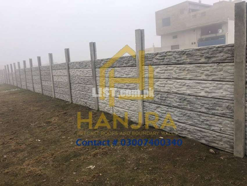Precast boundary walls hanjra