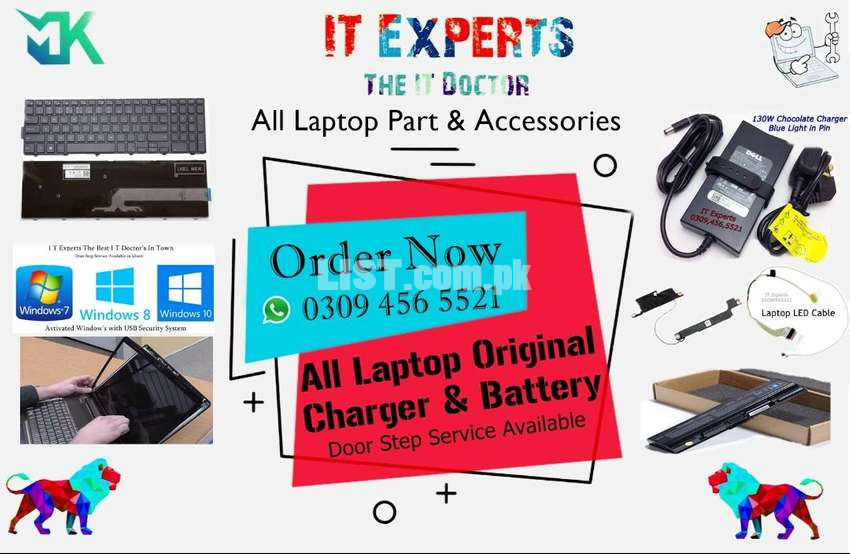 Original Laptop Charger | Hard Drive 320GB 500GB 1TB | Laptop Battery