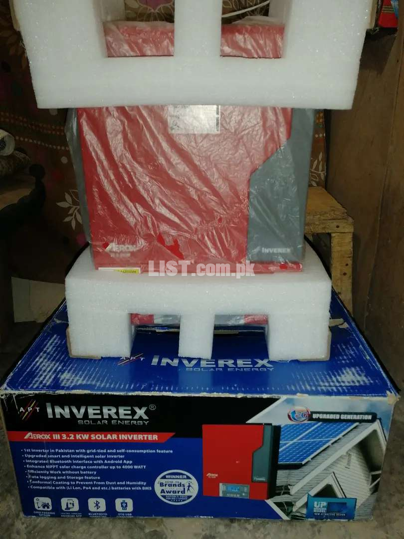 Inverex aerox 3/3.2 kw for sale daba pack no use