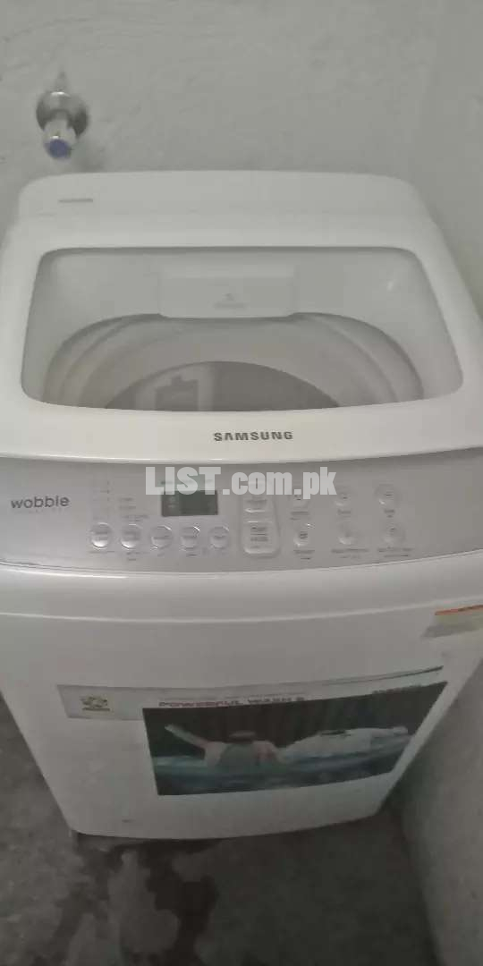 Samsung touch washing machine