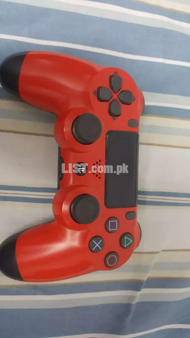 Red Playstation 4 Controller 2nd Gen