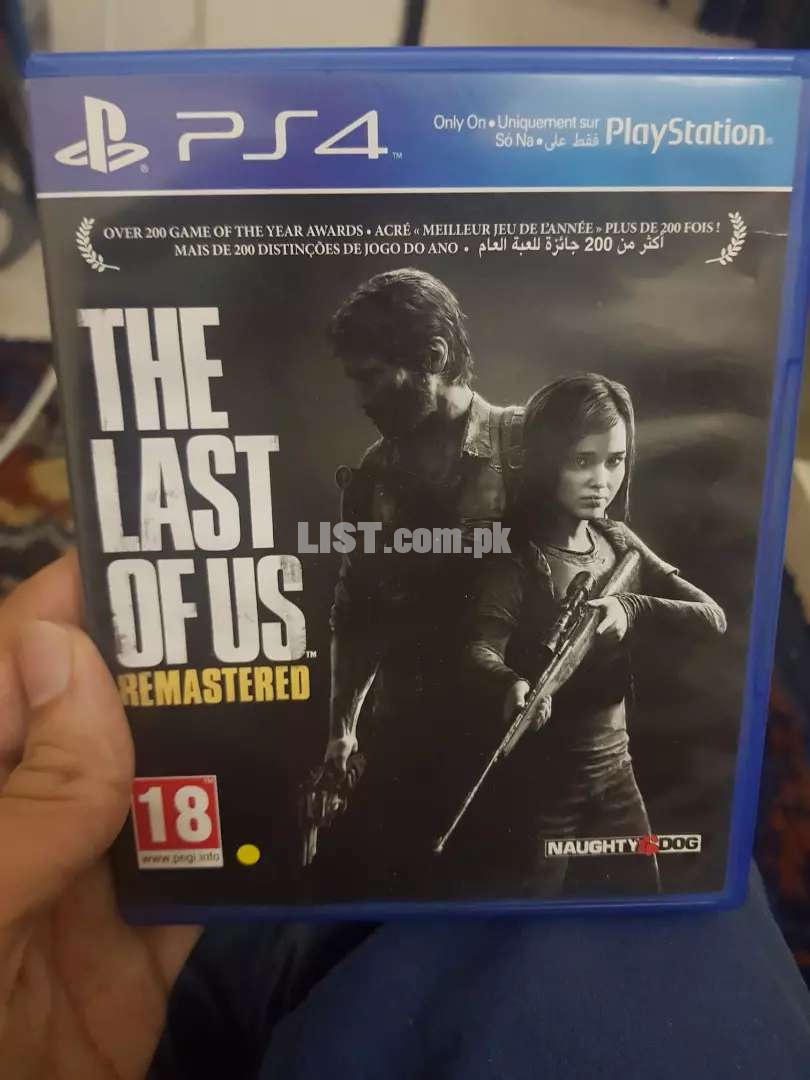 The last of us ps4 game