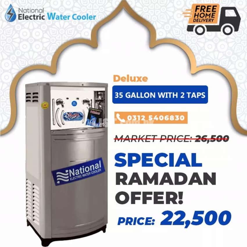 Electric water cooler speacial ramzan offer