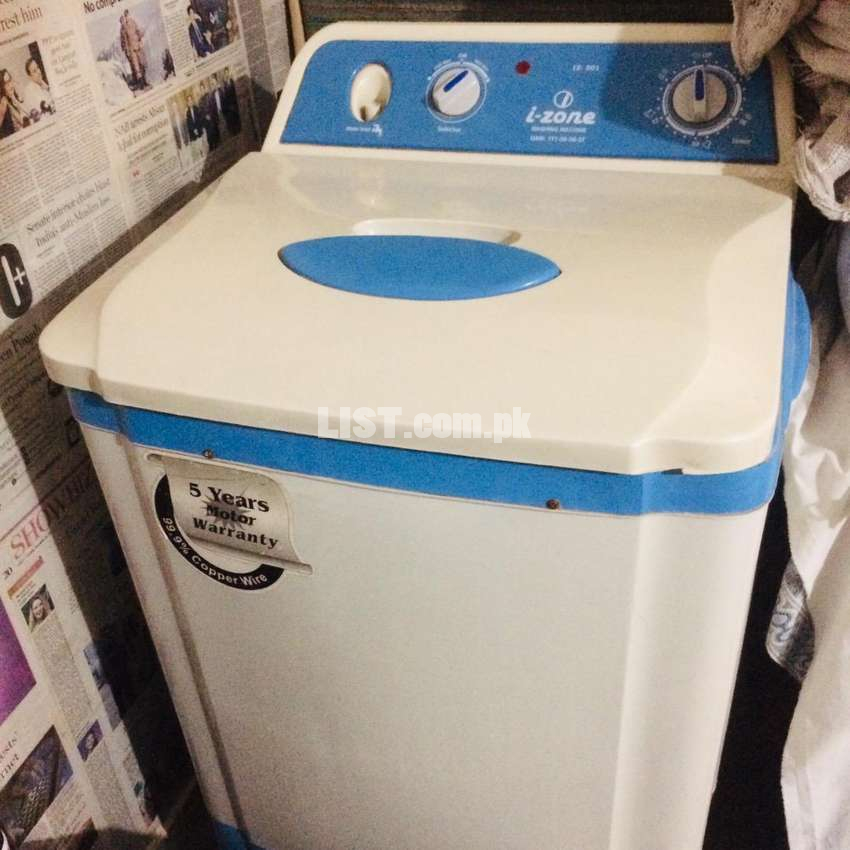 Izone washing machine