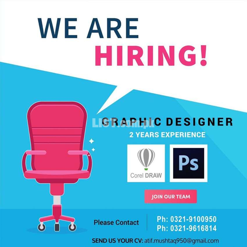 We are hireing graphic designer