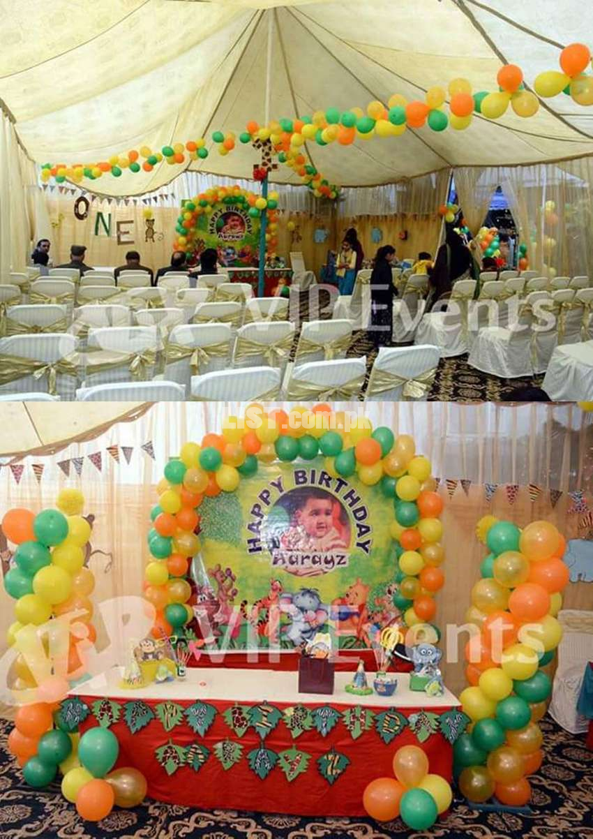 Birthday Party Decorators & Caterers