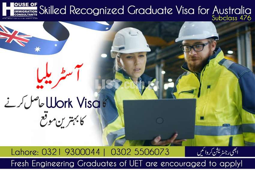 Skilled Recognized Graduate Visa for Engineers