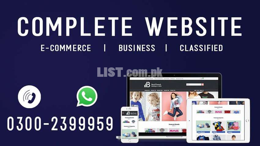 Website Design | eCommerce | Domain & Hosting | SEO