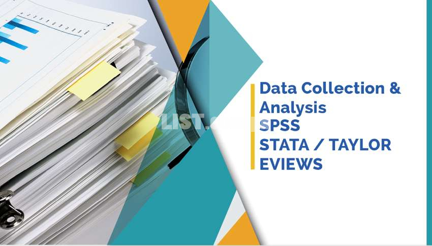 Thesis Writing Service - Data Collection/Analysis/SPSS/Eviews/STATA