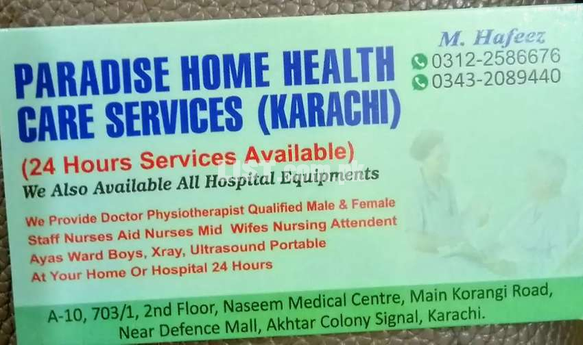 Paradise home health services
