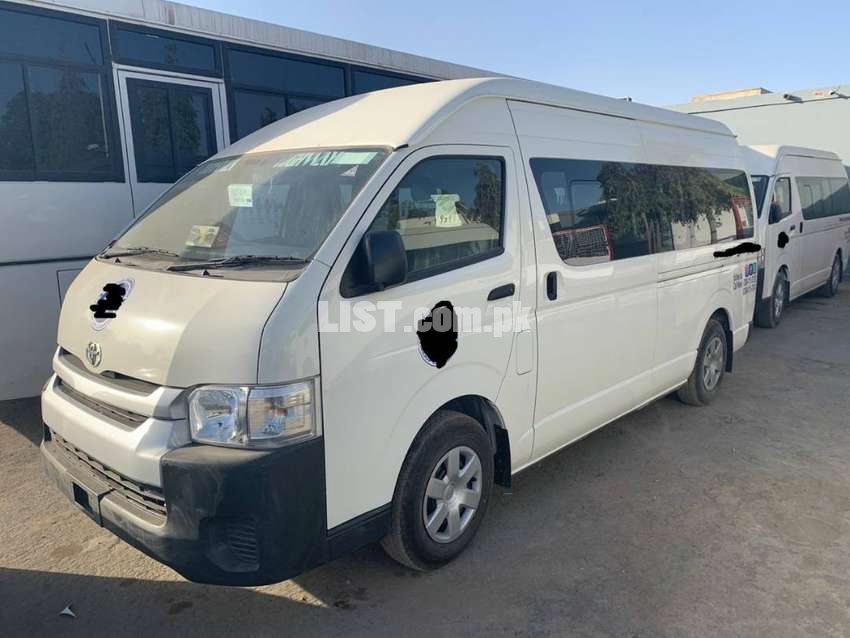 A/C Hiace available for Booking
