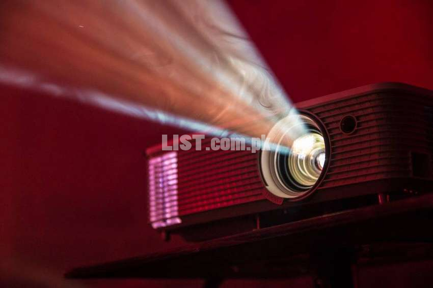 Projector, SMD Screen, Projection Screen, LED, Sound System For Rent