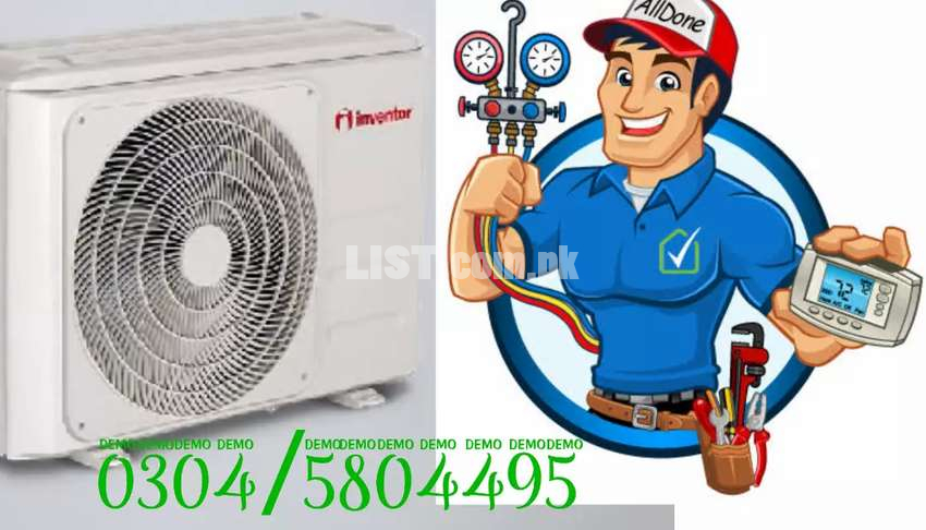 Ac installation gas charging and Repairing centre in Lahore